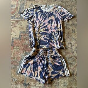Adidas Tie-dye Matching Set